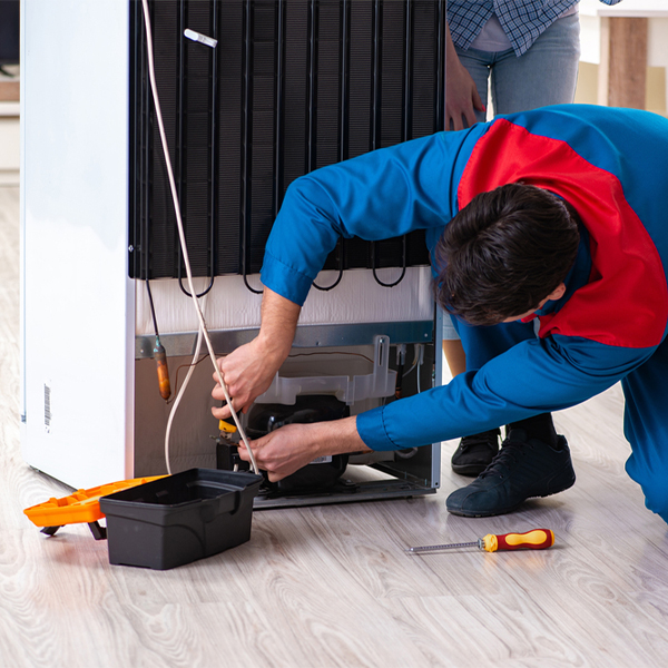 how much do you charge for refrigerator repair services in Hope North Dakota